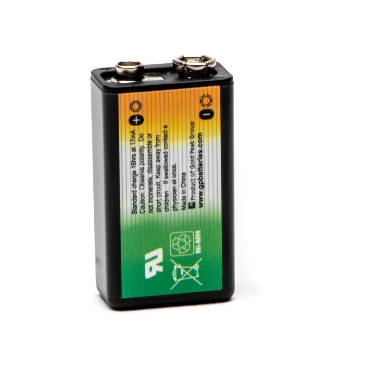 Rechargeable 9V Battery