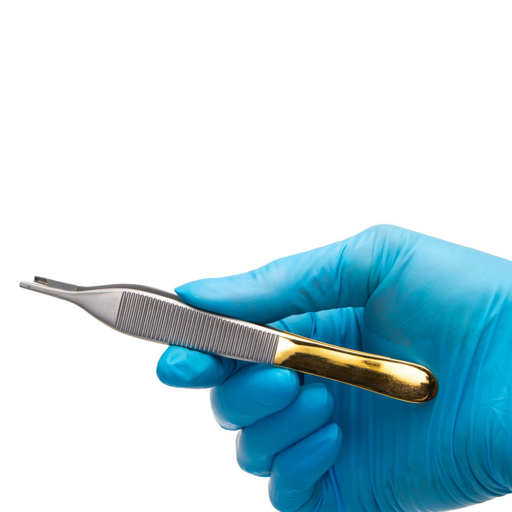 Adson-Brown Forceps, 12cm, Straight, TC Jaws, 7x7 Teeth