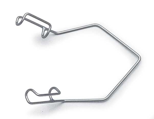 Barraquer Wire Retractor, 4 cm, 10x4 mm Blades