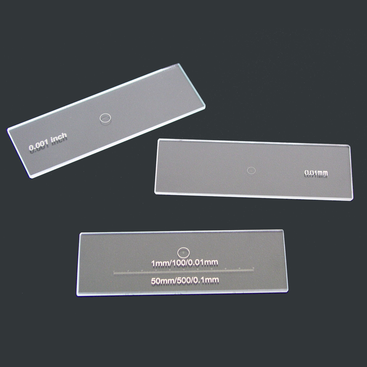 Stage Micrometer, 3 Ranges