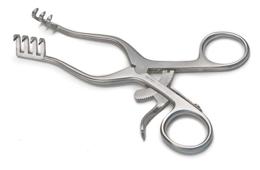 Weitlaner Retractor, Self-Retaining, 14 cm