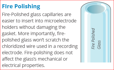 Fire Polished Replacement Glass Capillaries for NANOLITER Systems