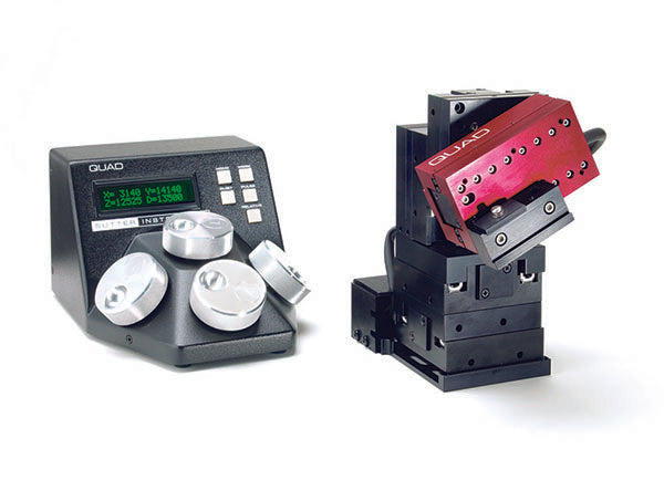 Quad 4-Axis Motorized Micromanipulator