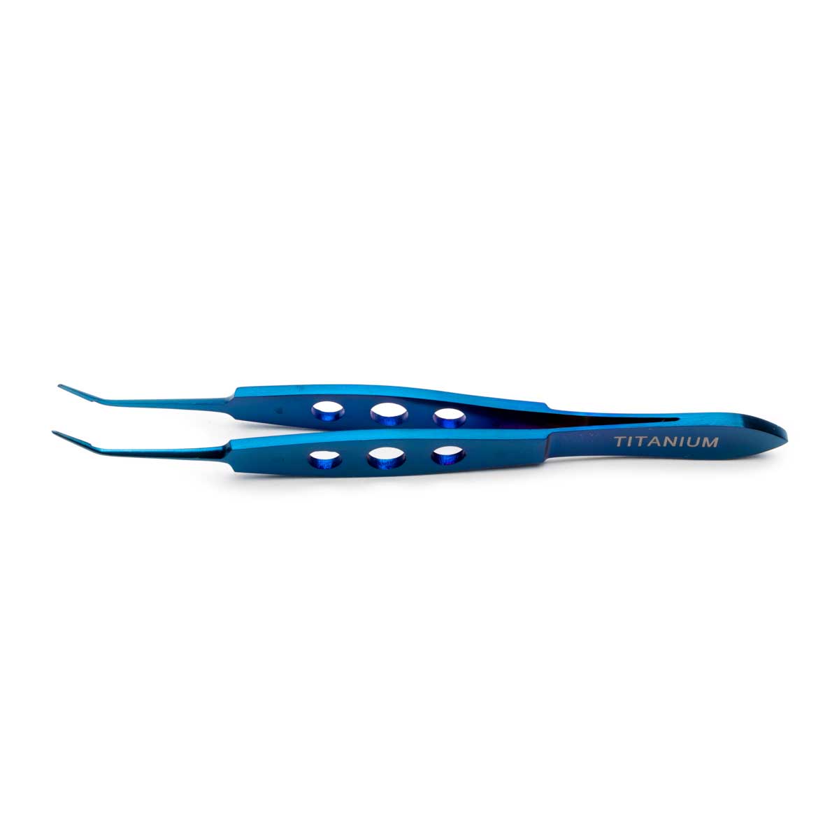 McPherson Forceps with Tying Platform, Angled, Titanium