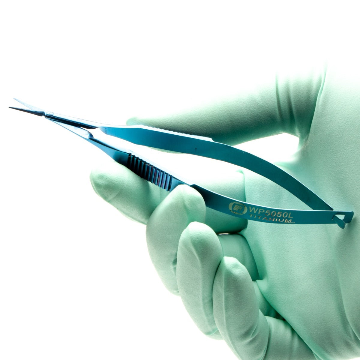 Vannas Capsulotomy Scissors, 10.8 cm (4.25"), 10.5 mm Straight Blades, Non-Magnetic, Titanium