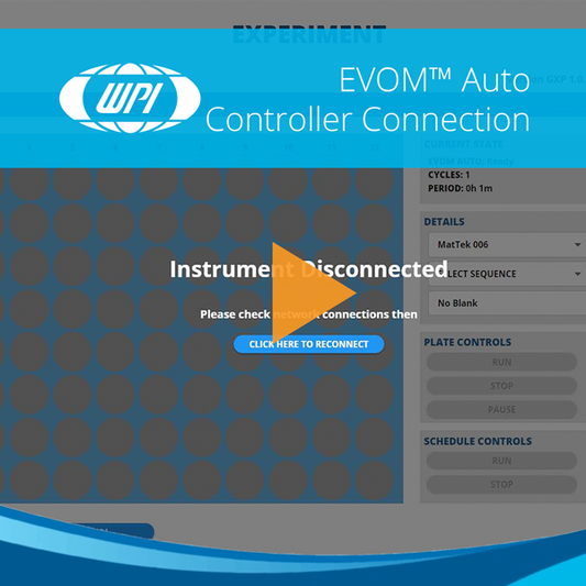 EVOM™ Auto GxP - Controller Connection Errors