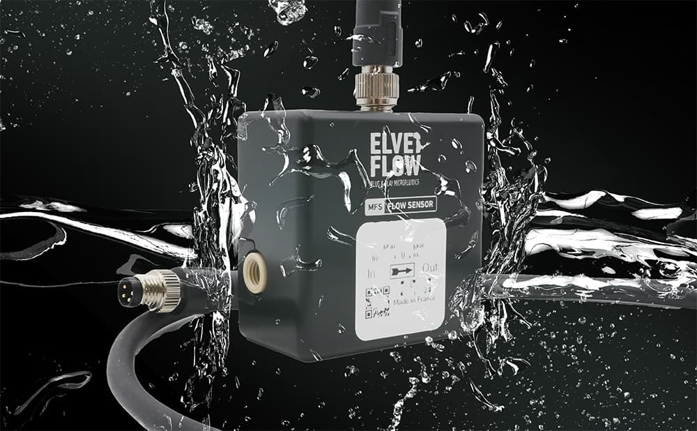 Microfluidic Flow Sensor, Water Resistant