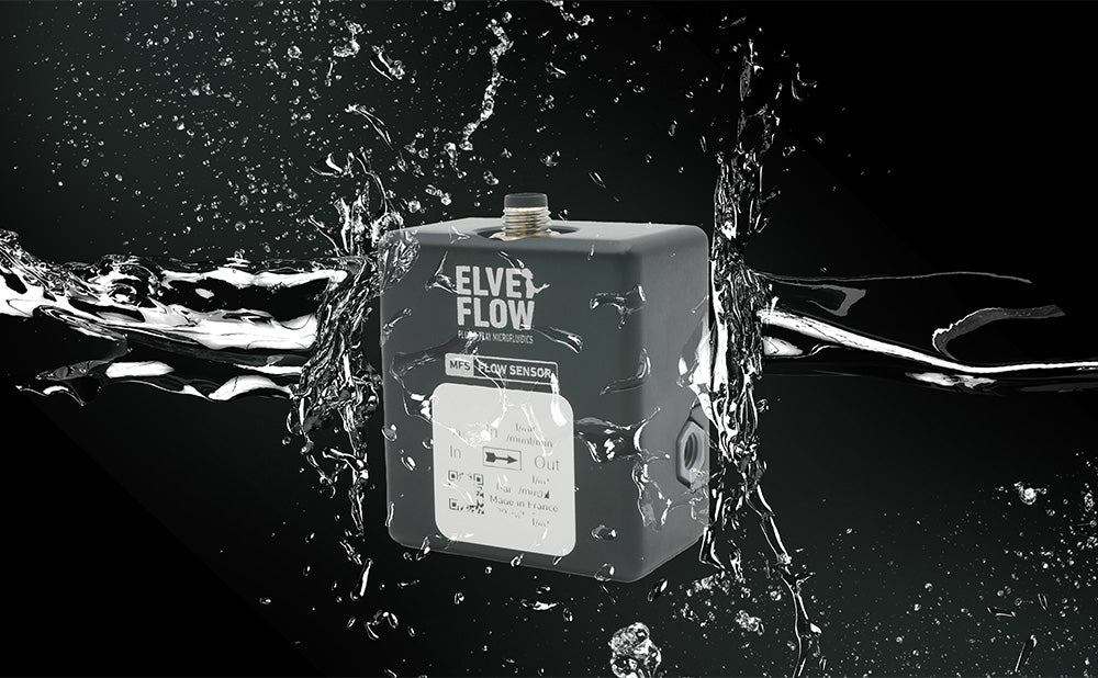 Microfluidic Flow Sensor, Water Resistant