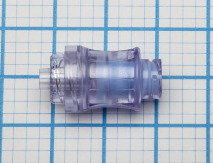 Injection site male luer lock