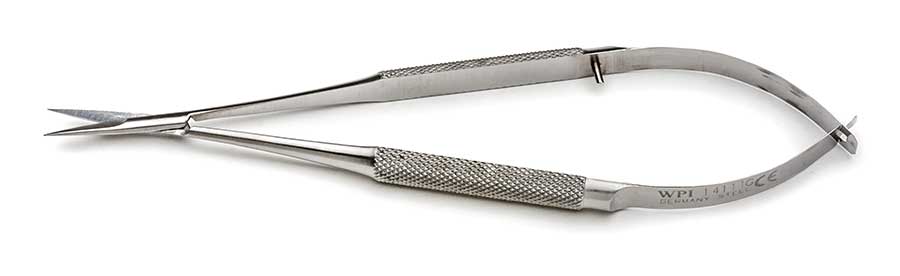 Spring Scissors, 14cm, Round Handles