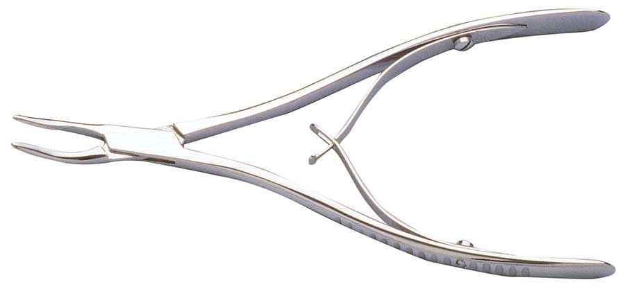 Micro Friedman Rongeur, 15cm (5.9") Long, Double Spring Handle, Stainless Steel