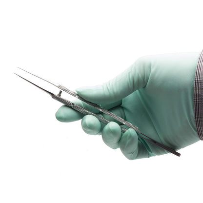 Round Hollow Handled Dilator Forceps, 14cm, 0.15mm tips