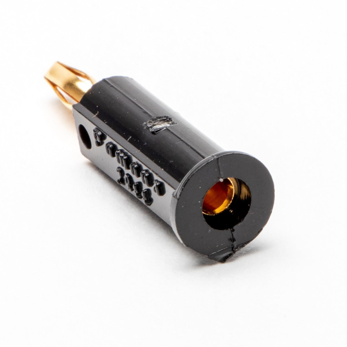 Black Insulated Mini Banana Plug