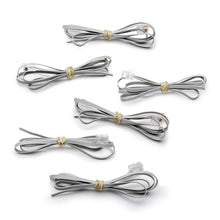 6 Replacement Modular Cables for DAM50 Bioamplifier