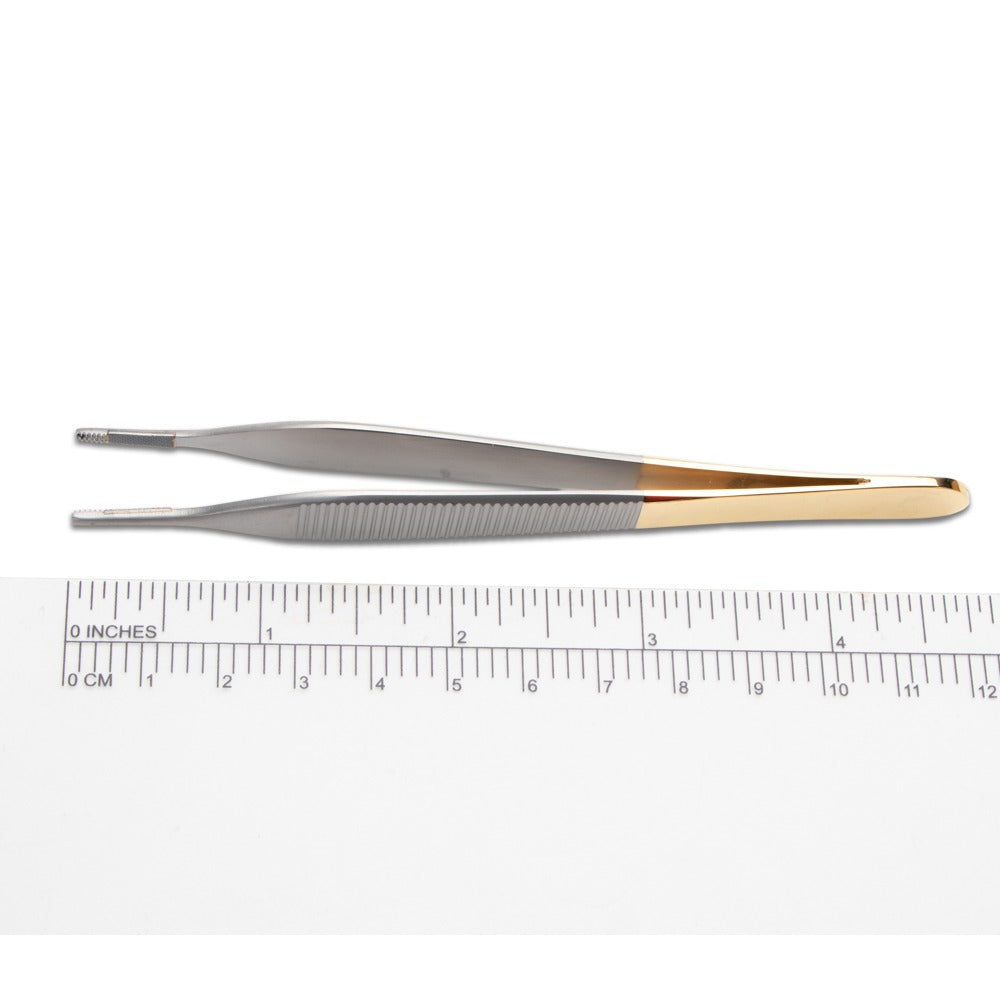 Adson-Brown Forceps, 12cm, Straight, TC Jaws, 7x7 Teeth