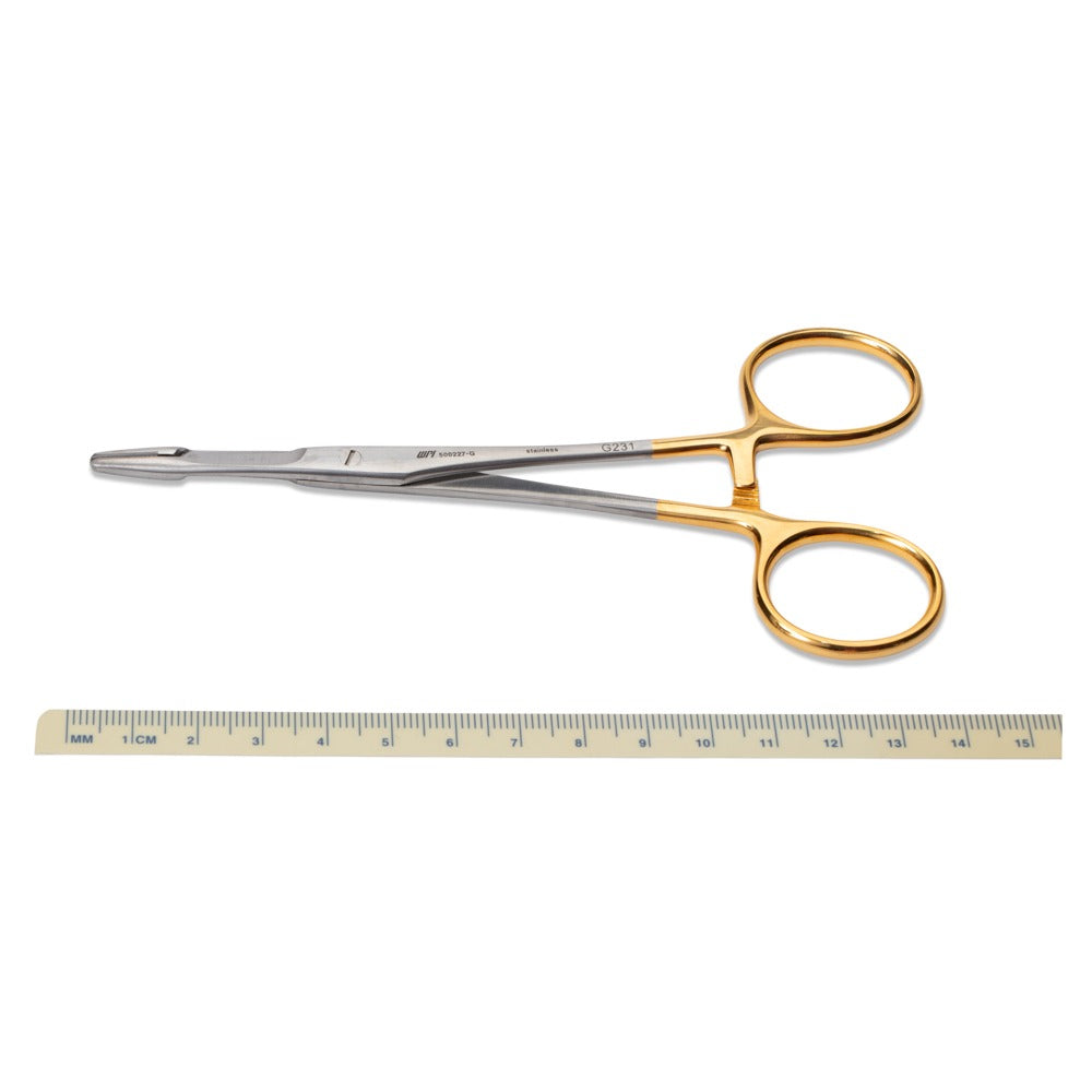 Olsen-Hegar Needle Holder with Suture Scissors, Tungsten Carbide Inserts