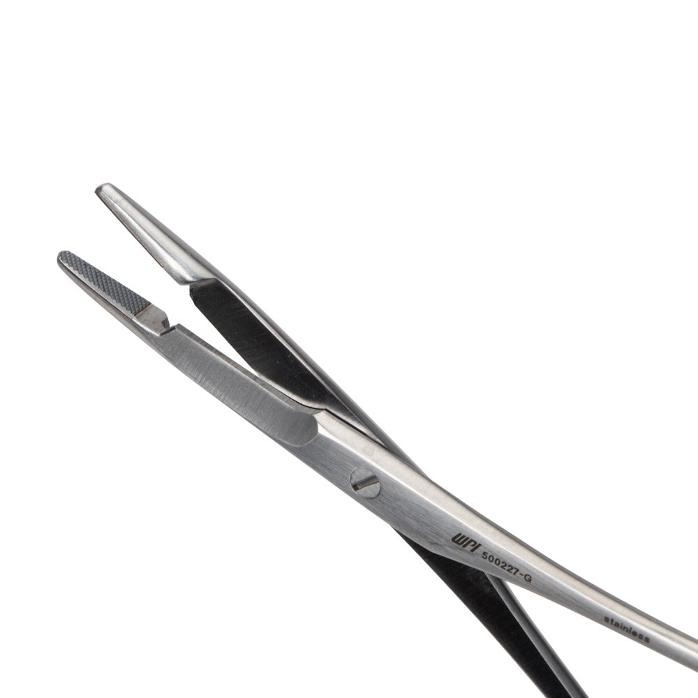 Olsen-Hegar Needle Holder with Suture Scissors, Tungsten Carbide Inserts