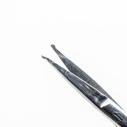 Dissecting Eye Scissors, 10cm, Curved, Blunt Probe Tips