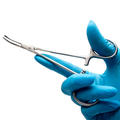 2-Pack Mixter Hemostatic Forceps - 9 Inch, Locking, For General Surgery & Thoracic Procedures