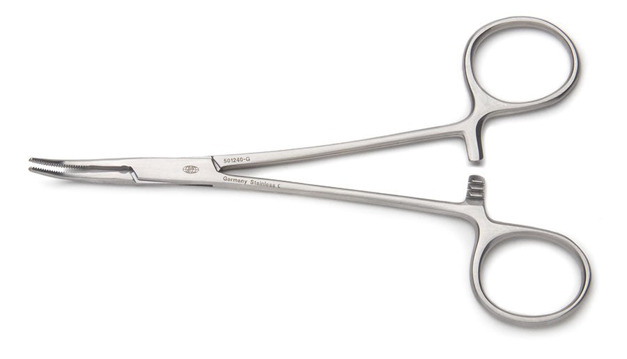 Baby Mixter Hemostatic Forceps, 14 cm, Right Angle