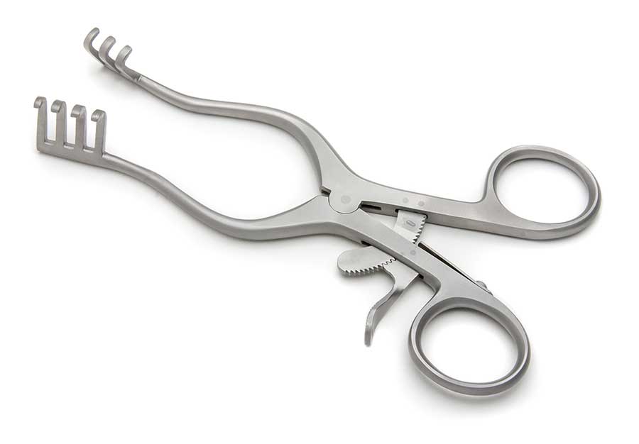 Weitlaner Retractor, Self-Retaining, 14 cm