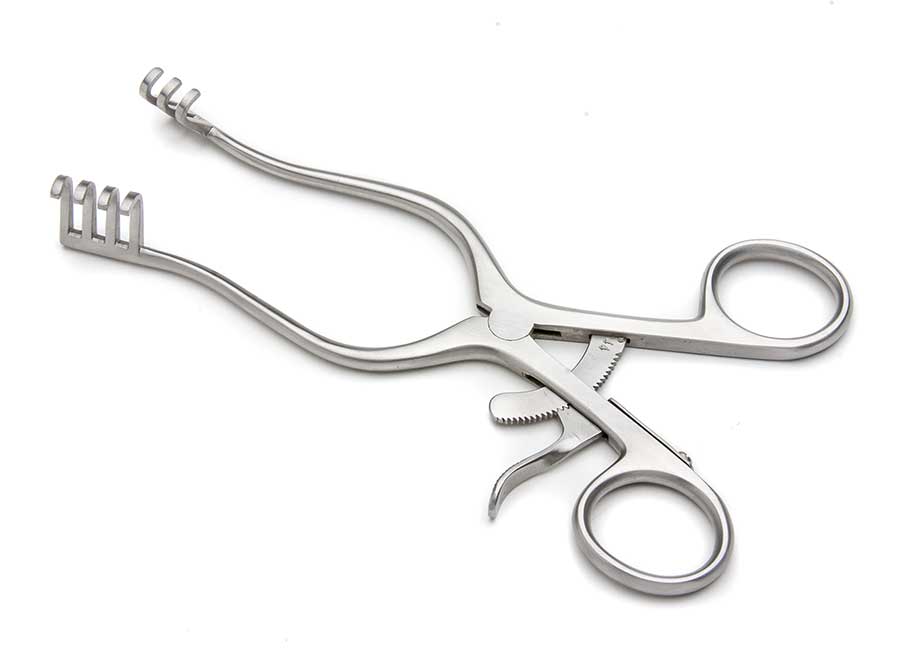 Weitlaner Retractor, Self-Retaining, 16.5 cm