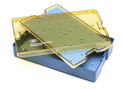Instrument Sterilization Tray with Silicone Mat