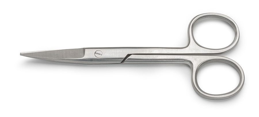 Operating Scissors, Curved, 11.5cm