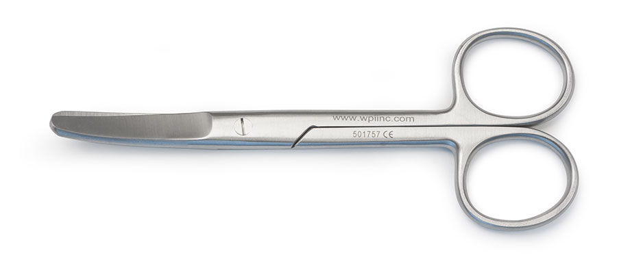 Operating Scissors, Curved, 11.5cm