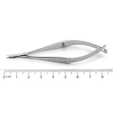 Vannas Spring Scissors, 9cm Long, 8mm Blades
