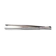Russian Forceps, 15.25 cm, 7mm Serrated Oval Tip
