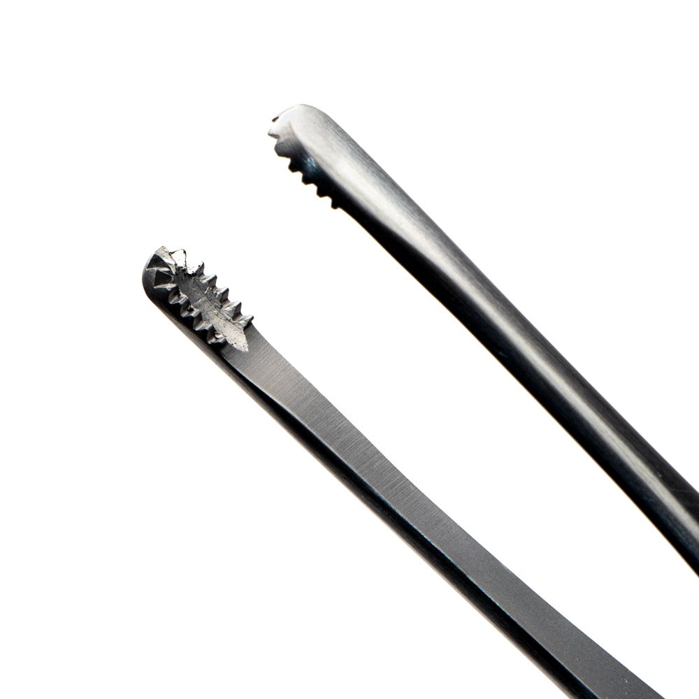 NATRA Russian Tissue Forceps 20 Cm – Surgical Anatomic Tweezers, Straight, Stainless Steel – Made In Germany