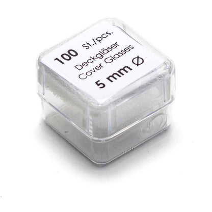 Cover slips, pkg. 100