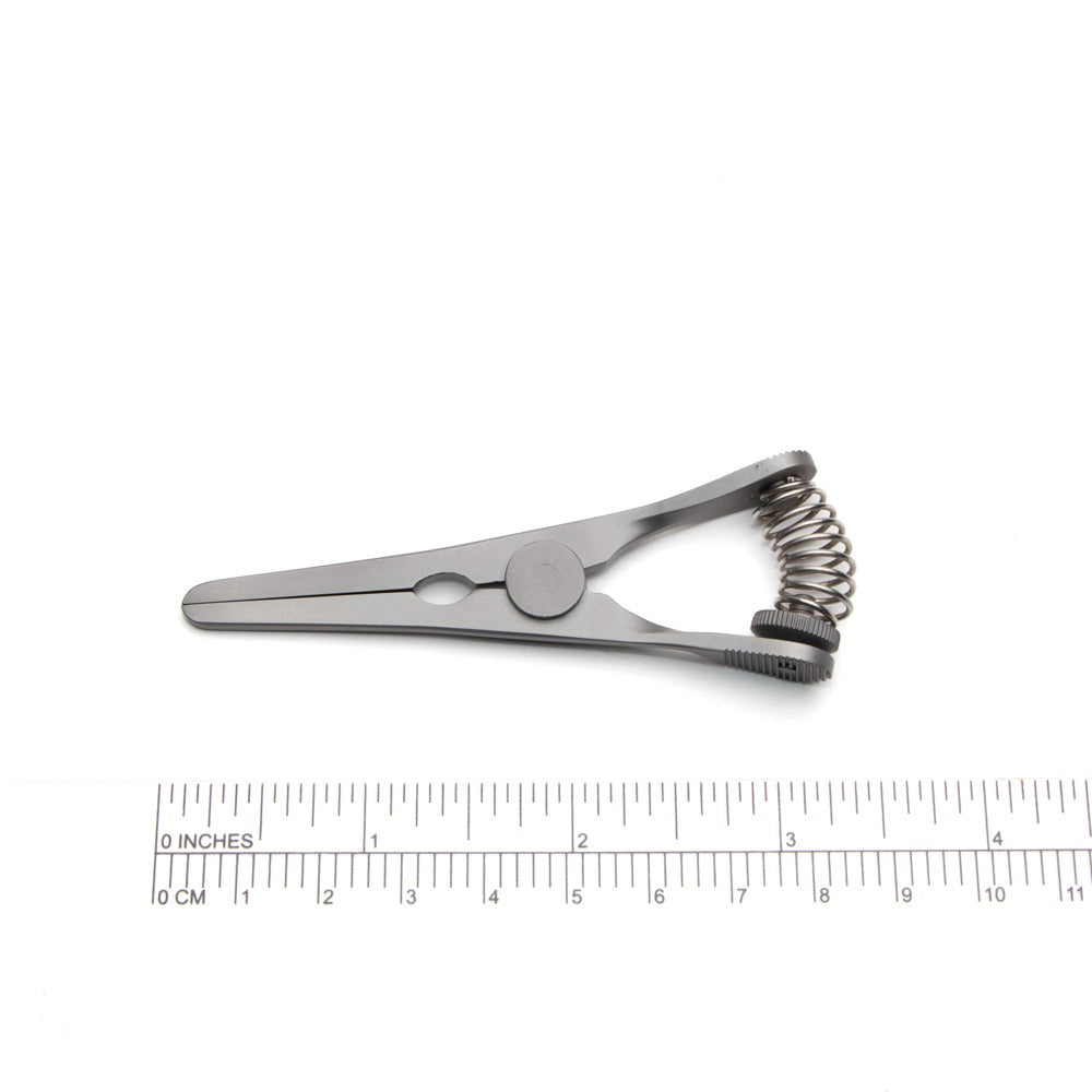 Glover Bulldog Clamp, 8 cm, Straight