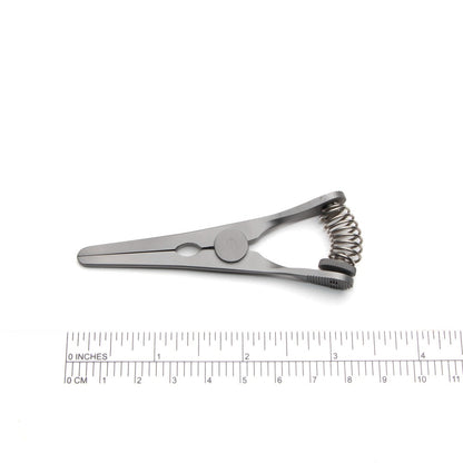 Glover Bulldog Clamp, 8 cm, Straight