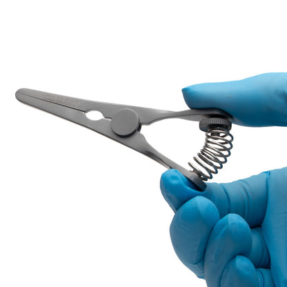 Glover Bulldog Clamp, 8 cm, Straight