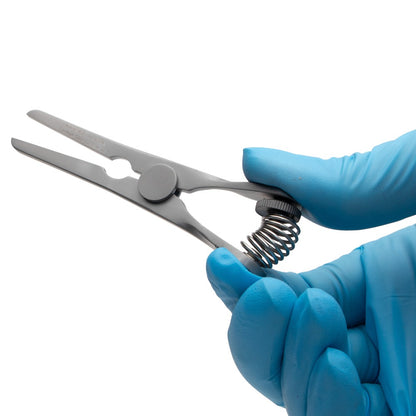 Glover Bulldog Clamp, 8 cm, Straight