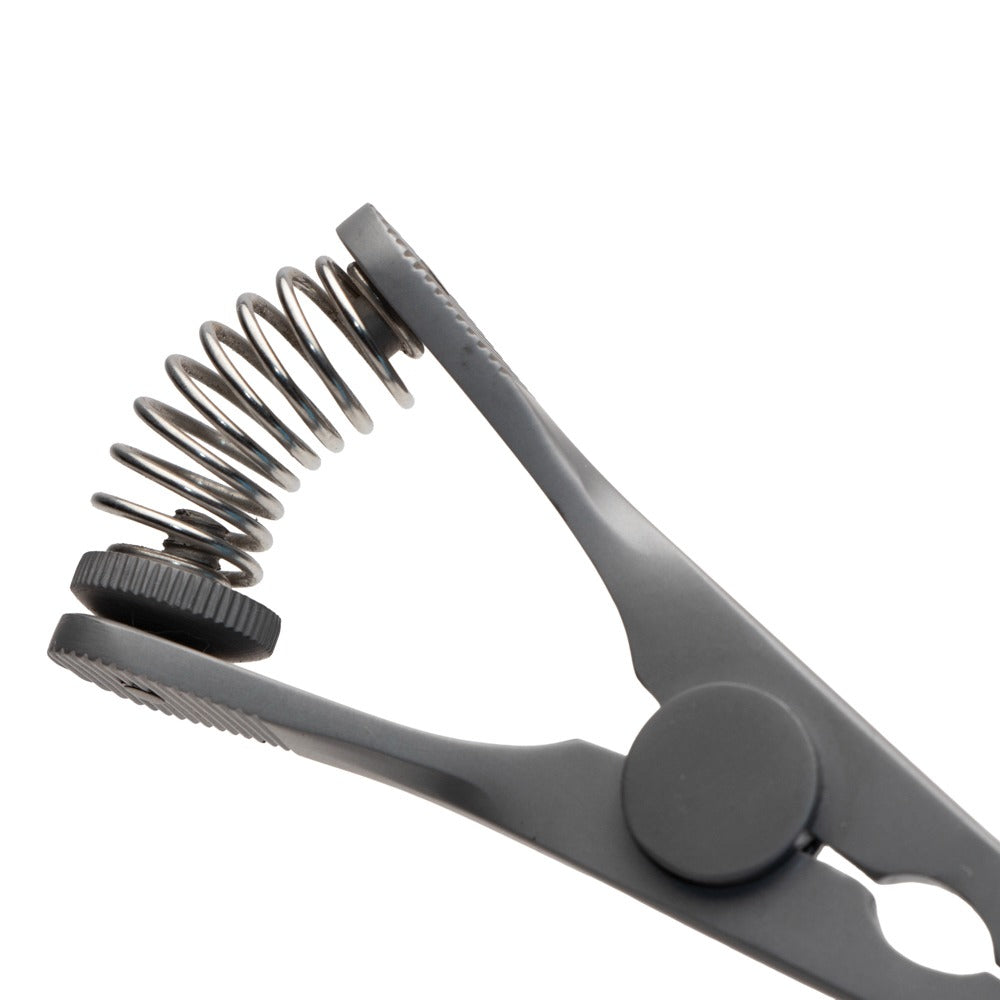 Glover Bulldog Clamp, 8 cm, Straight