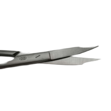 Goldman Fox Scissors, 13cm, Curved, Serrated