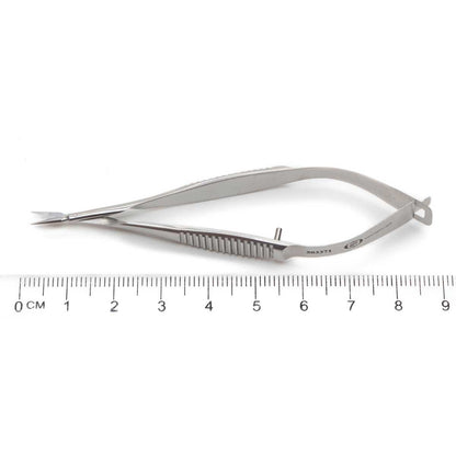 WPI Premium Vannas Spring Scissors, 9 cm Long, 3 mm Tips, 6 mm Blades