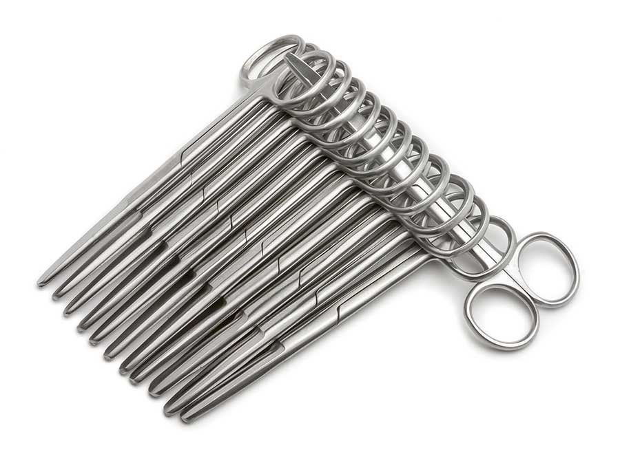 Operating Scissors, 14 cm, 12-pack, Disposable