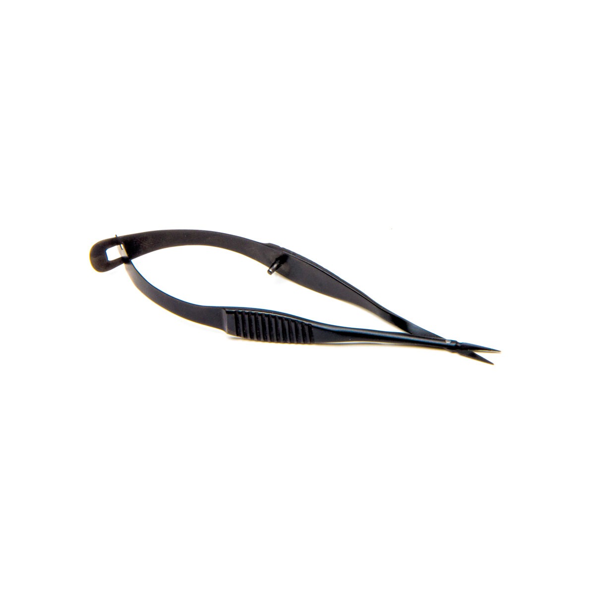 Vannas Tubingen Scissors, 8 cm (3"), Ceramic Coated, 5 mm Cutting Edge, Stainless Steel, Straight or Curved, WPI Premium