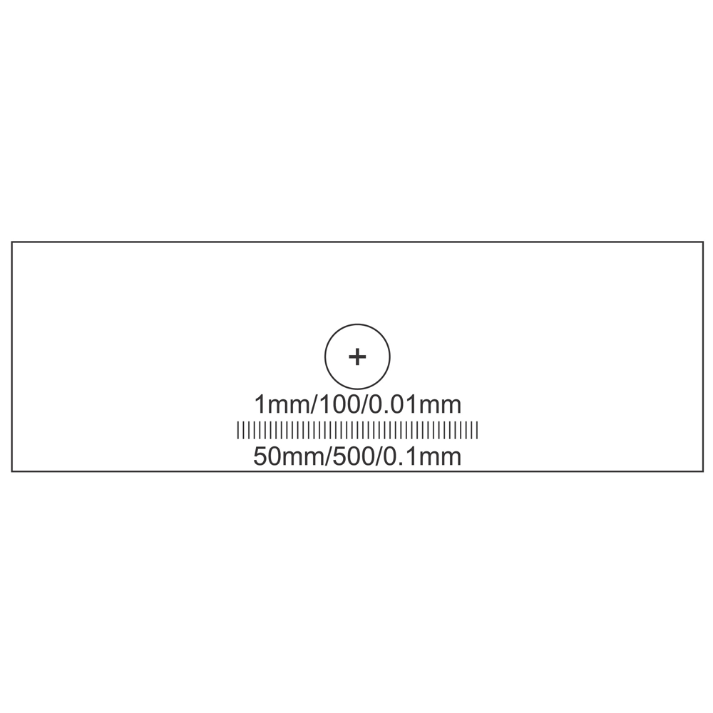 Stage Micrometer, 3 Ranges