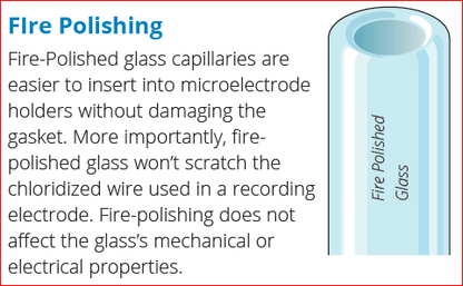 Fire Polished Replacement Glass Capillaries for NANOLITER Systems