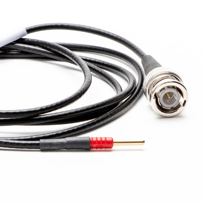 Low-noise cable for Microelectrode Holder, A: BNC (male), B: pin