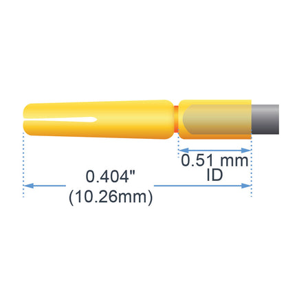 Gold-Plated Electrode Tips, pkg of 50