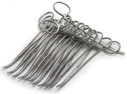 Crile Forceps, 14cm, 12-pack, Disposable
