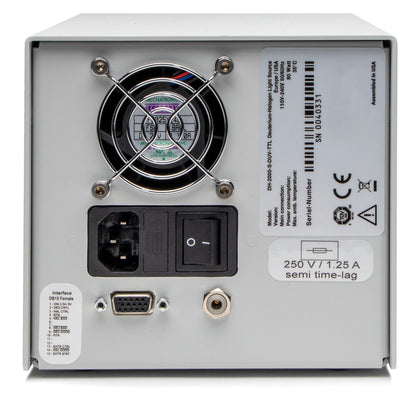 Deuterium/Halogen Fiber Light Source
