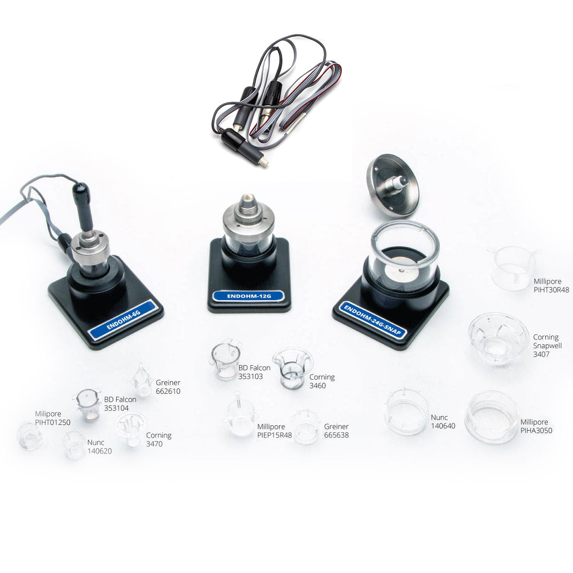 EVOM2 Cell Culture Cup Chambers for TEER Measurement
