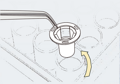 SUMILON Companion Plate for 24 Well Cell Culture Inserts, Pkg of 12